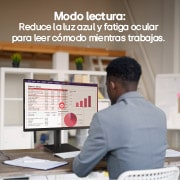 Modo lectura del Monitor IPS Full HD de 24 pulgadas